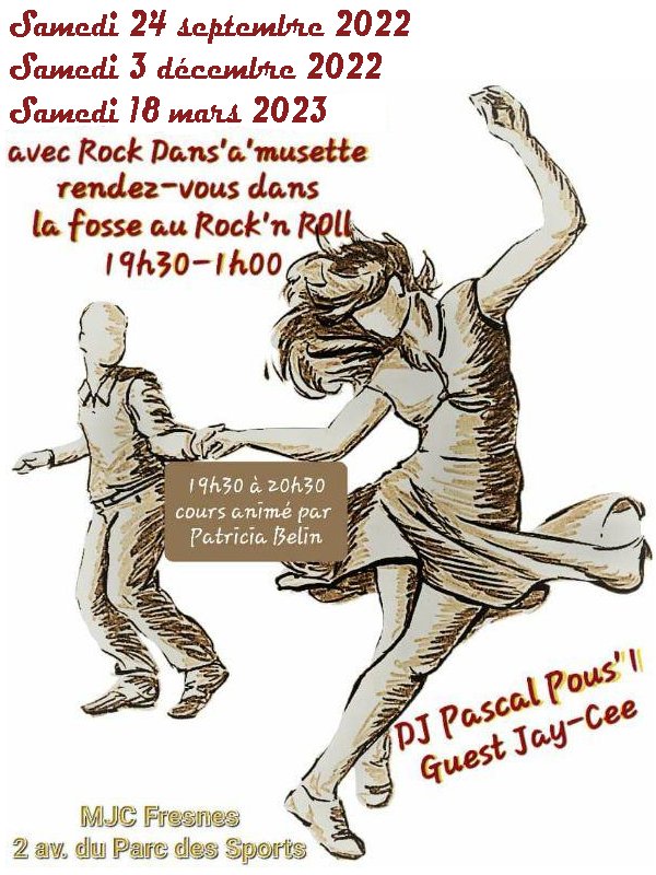Soirée ROCK'N ROLL à La MJC de Fresnes